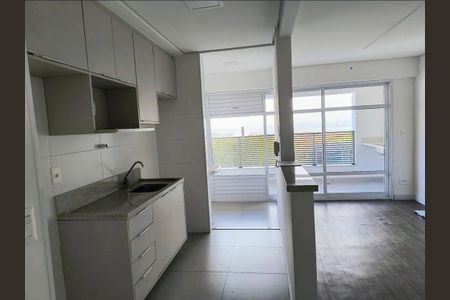 Sala/Cozinha de apartamento para alugar com 1 quarto, 52m² em Parque Residencial Aquarius, São José dos Campos