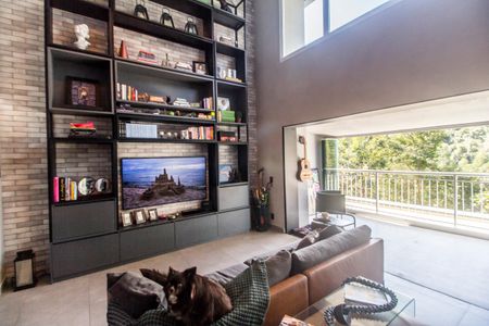 Sala de apartamento à venda com 1 quarto, 82m² em Residencial Tambore Iii, Santana de Parnaíba