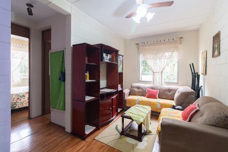 Sala de apartamento à venda com 1 quarto, 41m² em Vila Nova, Porto Alegre