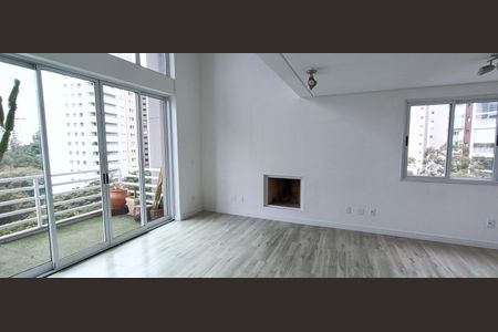 Sala de apartamento à venda com 1 quarto, 84m² em Morumbi, São Paulo