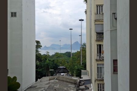 Vista da varanda de apartamento para alugar com 2 quartos, 64m² em Flamengo, Rio de Janeiro
