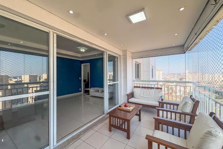 Varanda de apartamento para alugar com 3 quartos, 107m² em Vila Lusitania, São Bernardo do Campo
