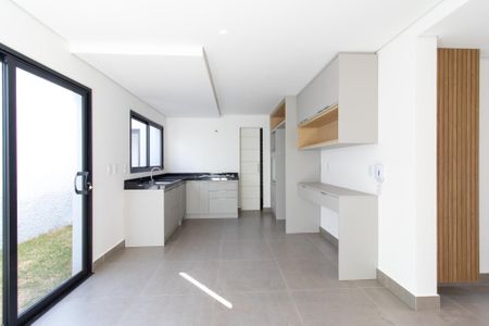 Sala de casa de condomínio para alugar com 3 quartos, 168m² em Chácara Primavera, Campinas