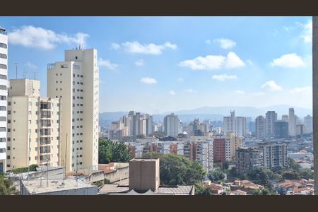 Vista Sala de apartamento à venda com 1 quarto, 42m² em Vila Romana, São Paulo