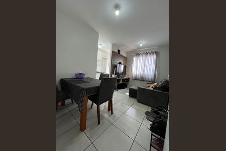 Sala de apartamento à venda com 2 quartos, 45m² em Jardim Utinga, Santo André
