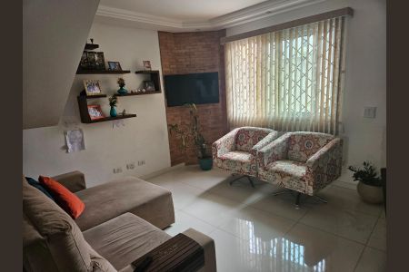 Sala de casa de condomínio para alugar com 3 quartos, 122m² em Bom Retiro, Curitiba