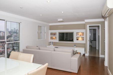 Sala de apartamento para alugar com 3 quartos, 126m² em Vila Romana, São Paulo