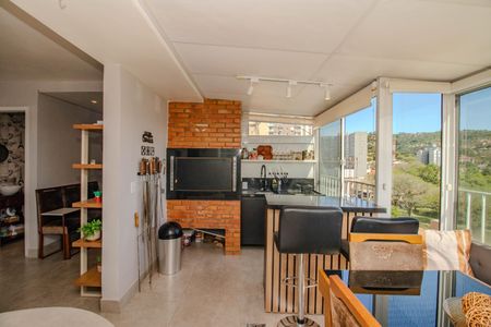Sala de apartamento à venda com 2 quartos, 135m² em Agronomia, Porto Alegre