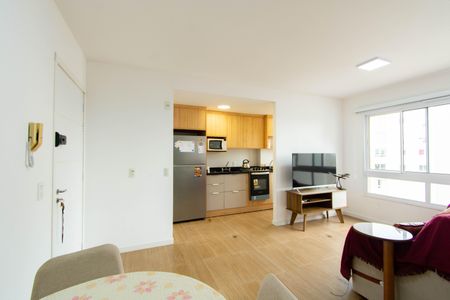 Sala de apartamento à venda com 2 quartos, 61m² em Marechal Rondon, Canoas