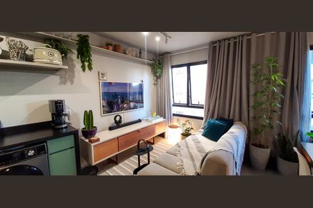 Sala de apartamento à venda com 1 quarto, 35m² em Presidente Altino, Osasco