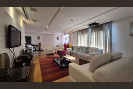 Sala de casa de condomínio à venda com 3 quartos, 470m² em Vila Gilda, Santo André