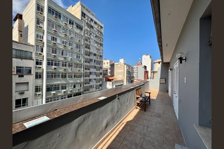 Varanda da Sala de apartamento para alugar com 4 quartos, 148m² em Copacabana, Rio de Janeiro