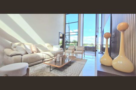 Sala de casa de condomínio à venda com 5 quartos, 363m² em Gran Royalle, Lagoa Santa