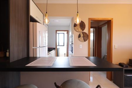 Sala de apartamento para alugar com 1 quarto, 49m² em Jardim Palma Travassos, Ribeirão Preto