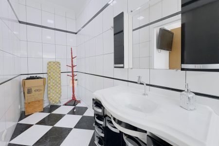 Banheiro da Suíte de casa para alugar com 3 quartos, 150m² em Cidade Morumbi, São José dos Campos