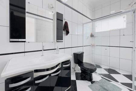 Banheiro da Suíte de casa para alugar com 3 quartos, 150m² em Cidade Morumbi, São José dos Campos