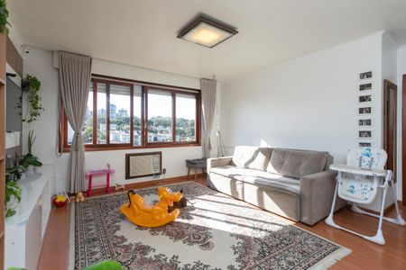 Sala de apartamento à venda com 3 quartos, 138m² em Jardim do Salso, Porto Alegre