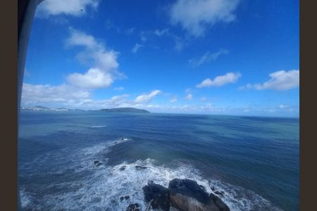 Vista da Sala de apartamento para alugar com 1 quarto, 70m² em Ilha Porchat, São Vicente