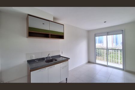 Sala/Cozinha de apartamento para alugar com 1 quarto, 28m² em Parque Industrial Tomas Edson, São Paulo
