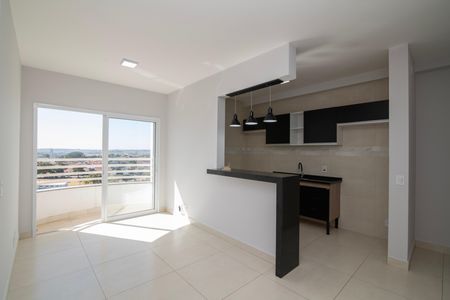 Sala de apartamento para alugar com 3 quartos, 76m² em Parque Gabriel, Hortolândia
