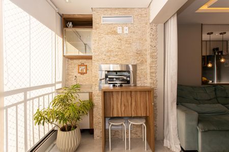 Varanda gourmet de apartamento à venda com 2 quartos, 63m² em Vila Matilde, São Paulo