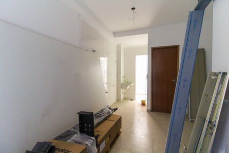 Sala - Cozinha de apartamento para alugar com 1 quarto, 35m² em Cidade Líder, São Paulo