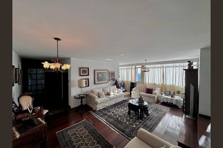 Sala 1 de apartamento para alugar com 3 quartos, 210m² em Santo Amaro, São Paulo