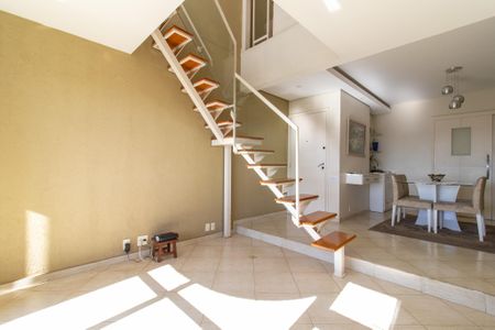 Sala de apartamento à venda com 3 quartos, 210m² em Bosque, Campinas