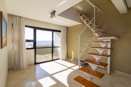 Sala de apartamento à venda com 3 quartos, 210m² em Bosque, Campinas