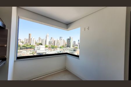 Varanda da Sala de apartamento à venda com 3 quartos, 105m² em Nova Campinas, Campinas