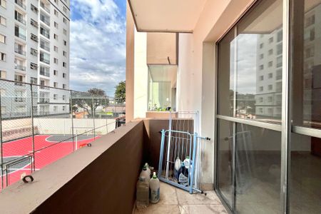 Varanda da Sala de apartamento à venda com 2 quartos, 56m² em Vila Santa Catarina, São Paulo