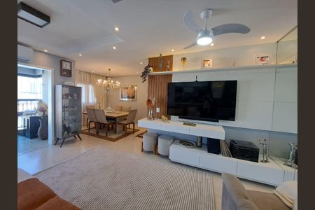 Sala de apartamento para alugar com 2 quartos, 78m² em Continental, Osasco