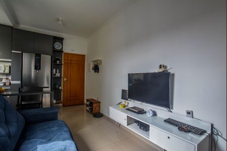 Sala de apartamento à venda com 2 quartos, 100m² em Jardim Ana Maria, Santo André