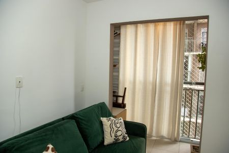 Sala de apartamento para alugar com 1 quarto, 27m² em Jardim Caravelas, São Paulo
