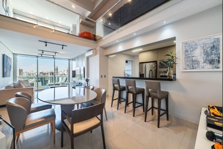 Sala de Jantar de apartamento à venda com 3 quartos, 180m² em Cidade Monções, São Paulo