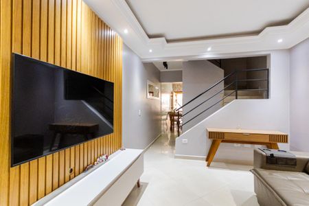 Sala de casa à venda com 2 quartos, 130m² em Jardim Utinga, Santo André