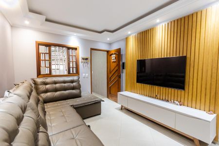 Sala de casa à venda com 2 quartos, 130m² em Jardim Utinga, Santo André