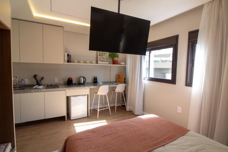 Studio de kitnet/studio para alugar com 1 quarto, 31m² em Jardim das Acacias, São Paulo