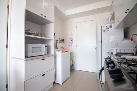 Cozinha de apartamento à venda com 1 quarto, 28m² em Vila das Belezas, São Paulo