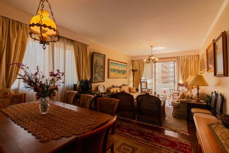 Sala de apartamento para alugar com 3 quartos, 146m² em Moema, São Paulo