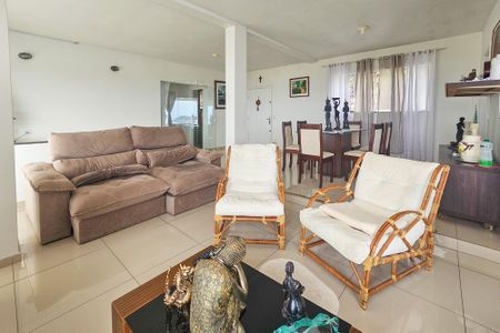 sala de casa de condomínio para alugar com 5 quartos, 330m² em Jardim Praiano, Guarujá