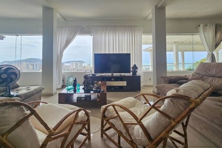 sala de casa de condomínio para alugar com 5 quartos, 330m² em Jardim Praiano, Guarujá