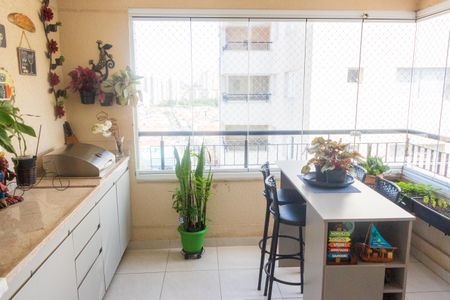 Varanda da Sala de apartamento à venda com 2 quartos, 86m² em Vila Emir, São Paulo