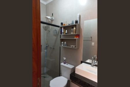 Banheiro de casa à venda com 3 quartos, 115m² em Jardim Imperial, Lagoa Santa