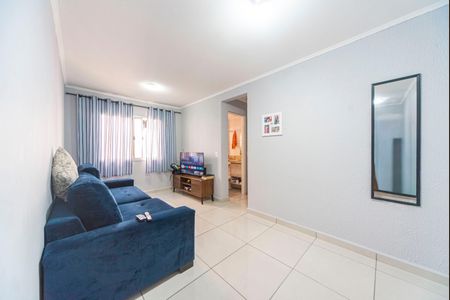 Sala de apartamento à venda com 2 quartos, 51m² em Cidade São Jorge, Santo André