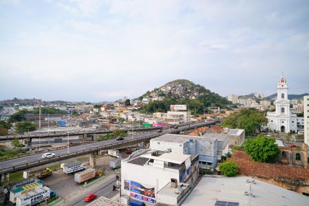 Vista da Sala de apartamento à venda com 2 quartos, 46m² em São Lourenço, Niterói