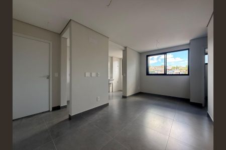Sala de apartamento à venda com 2 quartos, 52m² em União, Belo Horizonte