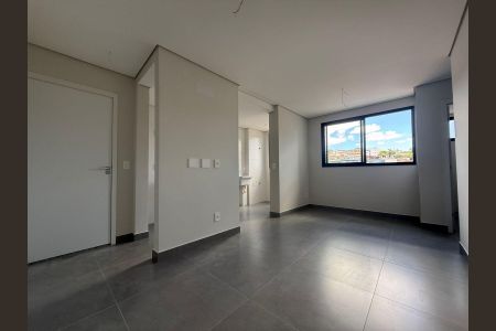 Sala de apartamento à venda com 2 quartos, 52m² em União, Belo Horizonte