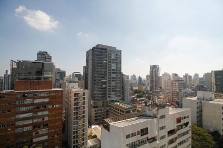 Vista da Sala de Estar de apartamento para alugar com 2 quartos, 85m² em Pinheiros, São Paulo