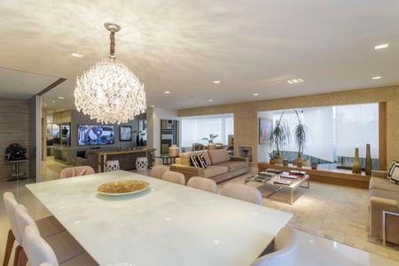 Sala de apartamento à venda com 3 quartos, 247m² em Jardim Luzitania, São Paulo